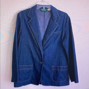 Blue Denim Blazer